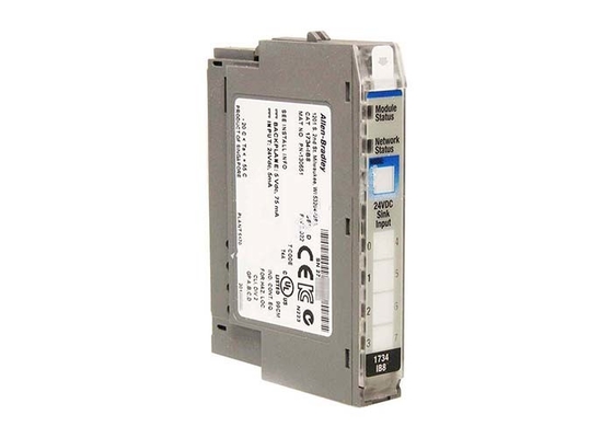 주문 24V Dc 8 채널 1734-IB8 PLC 로크웰 콘트롤오기스 싱크 인풋 모듈 online manufacture
