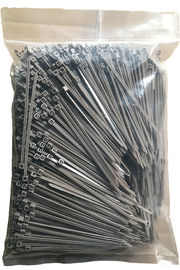 주문 모래 색깔 나일론 Zip는 4 인치 100mm 길이를 도달 UL94V2 가연성을 가진 맵니다 online manufacture
