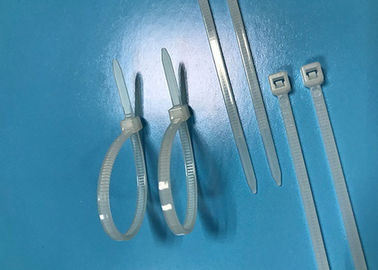 주문 백색 PA66 나일론 케이블은 27 Lbs 길이 100mm 폭 3.6mm를 장력 강도 맵니다 online manufacture