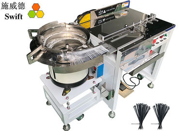 주문 탁상용 유형 자동적인 케이블 동점 기계 발 Padal 느슨한 나일론 Zip는 50/60Hz를 맵니다 online manufacture