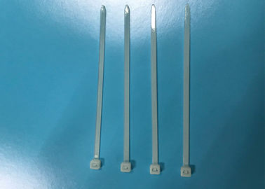 주문 UL는 4 인치 나일론 PA66 물자 백색을 위한 플라스틱 Zip 동점을 찬성했습니다 online manufacture
