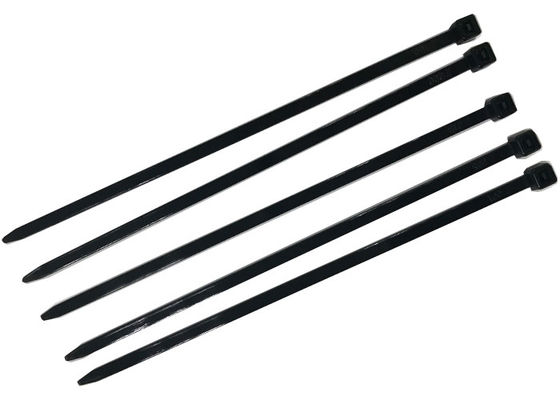 주문 까만 정상적인 나일론 Zip는 3.6 * 150mm 고열 물자 Polyamaid 66를 맵니다 online manufacture
