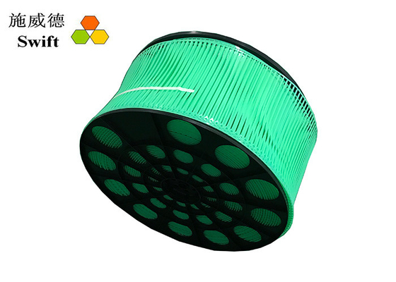 주문 장력은 권선 UL 당 14kg 200mm 녹색 케이블 동점 4000pcs에 힘을 가합니다 online manufacture