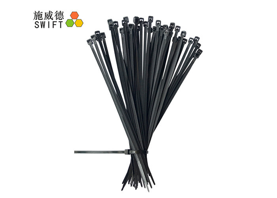 주문 검은 1000 PC /는 T25100 T25120을 위한 UL94V2 8KG 나일론 케이블 묶음을 자루에 넣습니다 online manufacture