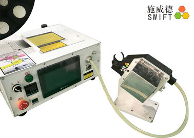 기계, AC220V 자동적인 케이블 동점 기계를 매는 폐기물 자유로운 묶는 케이블